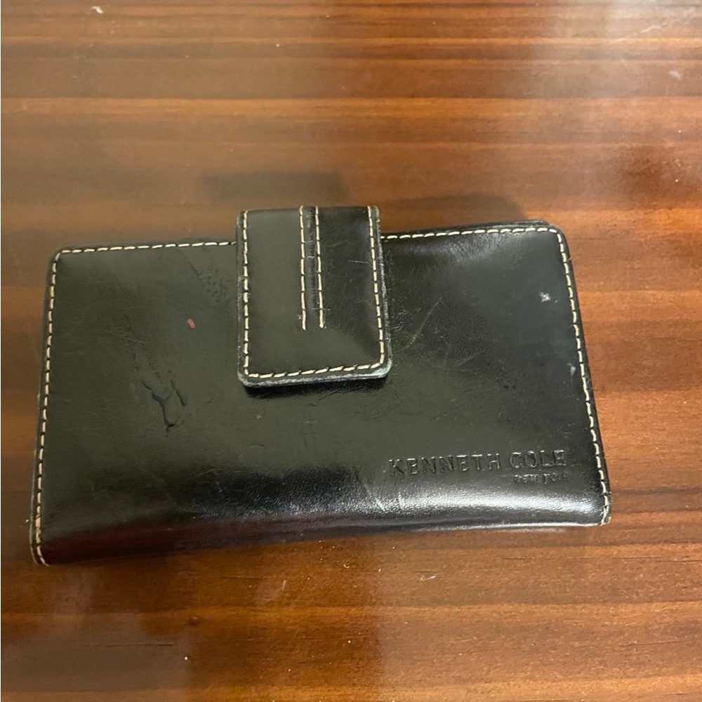 Kenneth Cole Wallet leather black
